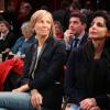 Marielle de Sarnez et Rachida Dati lors du dernier grand meeting de campagne de Nathalie Kosciusko-Morizet pour les municipales à Paris le 19 mars 2014.