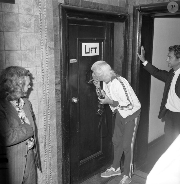 Jimmy Savile à Londres, photo non datée. 