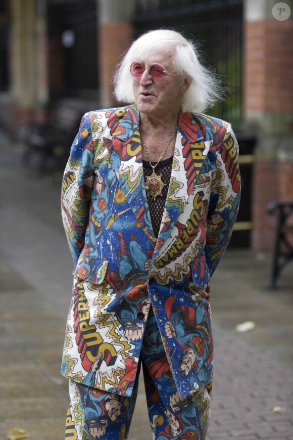 Jimmy Savile à l'université de Leeds, le 17 juillet 2009. 