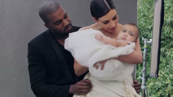 Kim Kardashian, Kanye West et North : Une famille royale en couverture de Vogue