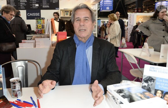 Jean-Louis Debré à la 34e édition du Salon du Livre à Paris, Porte de Versailles, le 22 mars 2014.