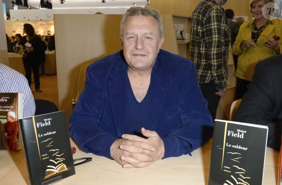 Michel Field à la 34e édition du Salon du Livre à Paris, Porte de Versailles, le 22 mars 2014.