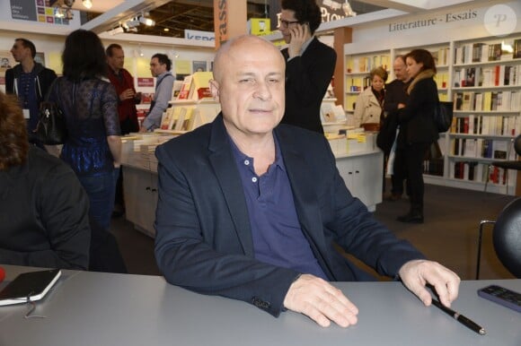 Olivier Poivre d' Arvor à la 34e édition du Salon du Livre à Paris, Porte de Versailles, le 22 mars 2014.