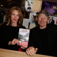 Geraldine Danon et Philippe Poupon à la 34e édition du Salon du Livre à Paris, Porte de Versailles, le 22 mars 2014.
