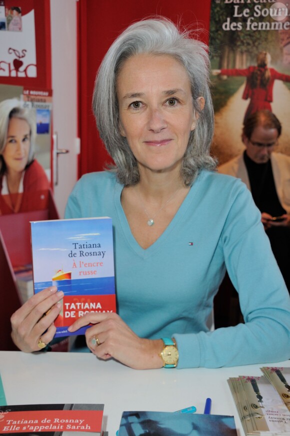 Tatiana de Rosnay à la 34e édition du Salon du Livre à Paris, Porte de Versailles, le 22 mars 2014.
