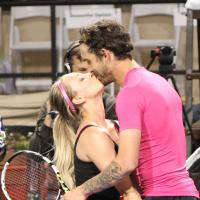Kaley Cuoco : En rose et amoureuse de son tennisman anonyme Ryan Sweeting