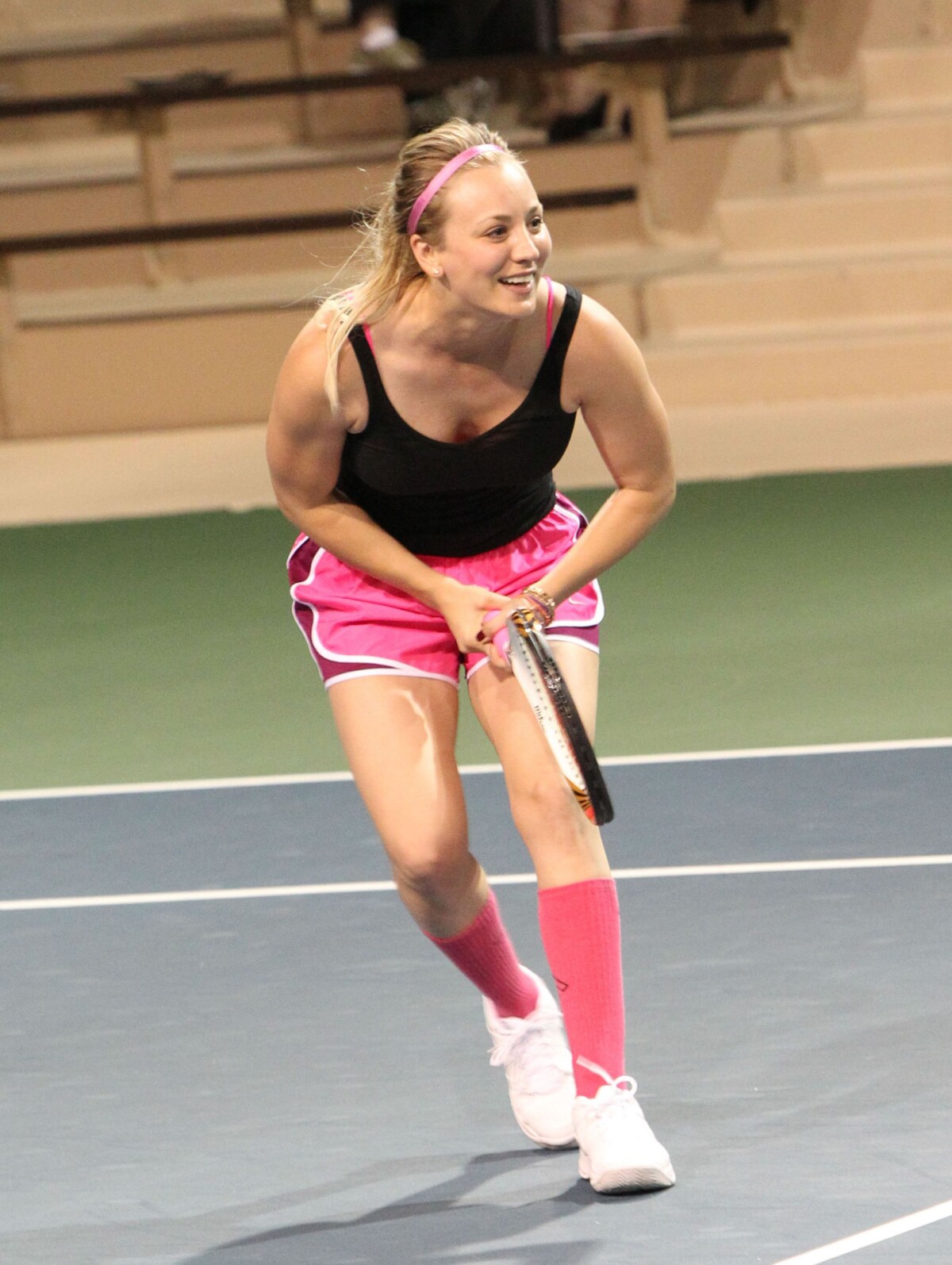 Photo Kaley Cuoco lors du 2014 USTA Men's Pro Tennis Championships Of