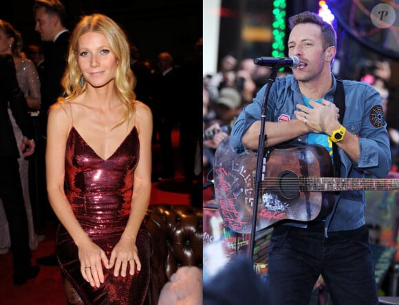Gwyneth Paltrow à Berlin, le 1er février 2014. Chris Martin à New York le 21 octobre 2011. En 12 ans de vie commune, l'actrice et le chanteur n'ont jamais foulé aucun tapis rouge ensemble.