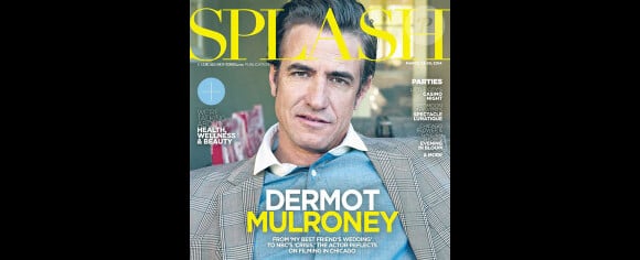 Dermot Mulroney en couverture du magazine Splash - avril 2014