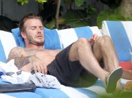 David Beckham : Torse nu sous le soleil avant le retour à la maison