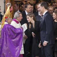 Letizia et Felipe d'Espagne : Emotion aux obsèques d'Etat d'Adolfo Suarez