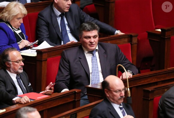 David Douillet à l'Assemblée nationale, à Paris le 30 janiver 2013.