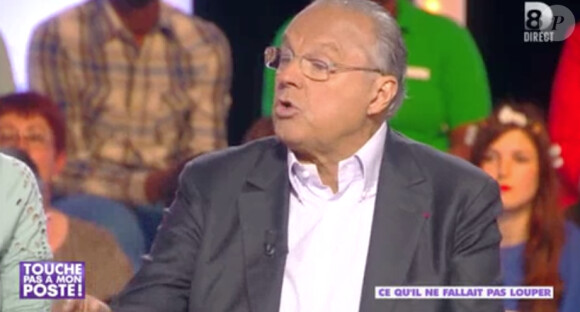 Gérard Louvin évoque la fois où il a failli se suicider dans l'émission "Touche pas à mon poste" du 2 avril 2014.