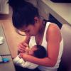 Ayem Nour dévoile un cliché d'elle et d'un bébé, "son petit protégédu Gabon", sur son compte Instagram.