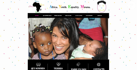 Ayem : Le site de son association A.Y.E.M. Africa Youth Equality Mwana