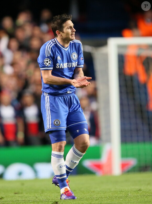 Frank Lampard lors de Chelsea-PSG au stade Stamford Bridge à Londres, le 8 avril 2014. 
