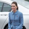 Le prince William et Kate Middleton prenaient part le 10 avril 2014 à une cérémonie commémorative au memorial de Blenheim, en Nouvelle-Zélande.