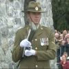 Kate Middleton et le prince William ont pris part le 10 avril 2014 à Blenheim, en Nouvelle-Zélande, à des cérémonies de commémoration des soldats néo-zélandais morts au champ d'honneur.