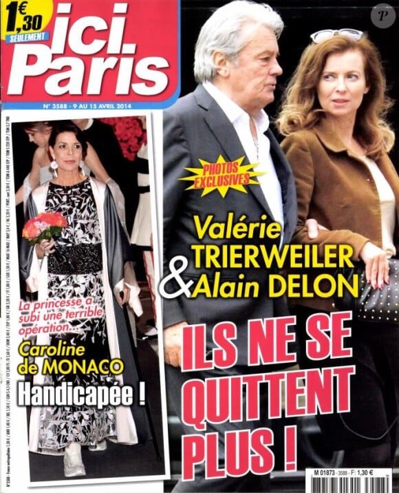 Magazine Ici Paris du 9 au 15 avril 2014.