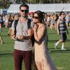 Ashley Greene, Paul Khoury lors du 1er jour du Festival de Coachella à Indio, le 11 avril 2014.