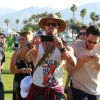 Kellan Lutz lors du 1er jour du Festival de Coachella à Indio, le 11 avril 2014.