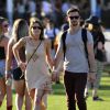 Ashley Greene avec son chéri lors du 1er jour du Festival de Coachella à Indio, le 11 avril 2014.