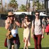 Kellan Lutz et Ashley Greene in love lors du 1er jour du Festival de Coachella à Indio, le 11 avril 2014.