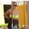 Exclusif - Amanda Bynes en vacances à Cabo San Lucas avec ses parents, le 2 avril 2014. 