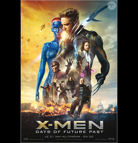 Affiche du film X-Men : Days of Future Past.