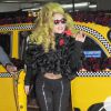 Lady Gaga arrive au Roseland Ballroom à New York, le 7 avril 2014. 