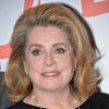 Catherine Deneuve à l'avant-première du film Dans la cour au MK2 Bibliothèque à Paris, le 15 avril 2014.