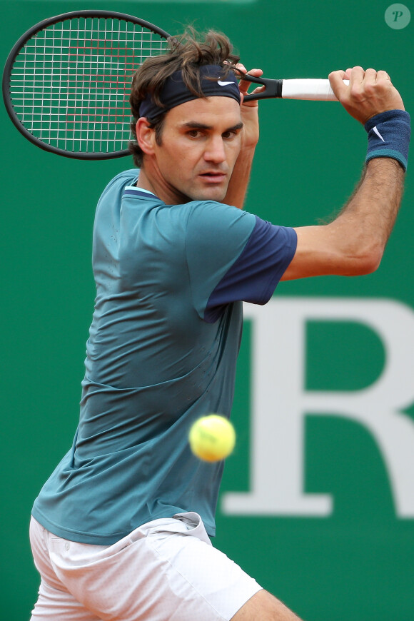 Roger Federer s'est qualifié pour le 3ème tour lors du Monte Carlo Rolex Masters de Tennis à Monte-Carlo après sa victoire sur Radek Stepanek (6-1, 6-2), le 16 avril 2014