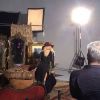 Jessica Simpson en shooting pour sa marque de vêtements, le 16 avril 2014.