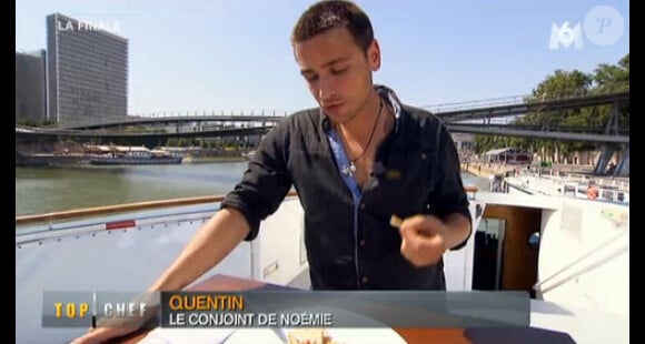 Quentin dans la finale de Top Chef 2014 le lundi 21 avril 2014 sur M6