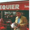 Jacques Charrier au restaurant Senequier à Saint-Tropez le 16 juillet 1997
