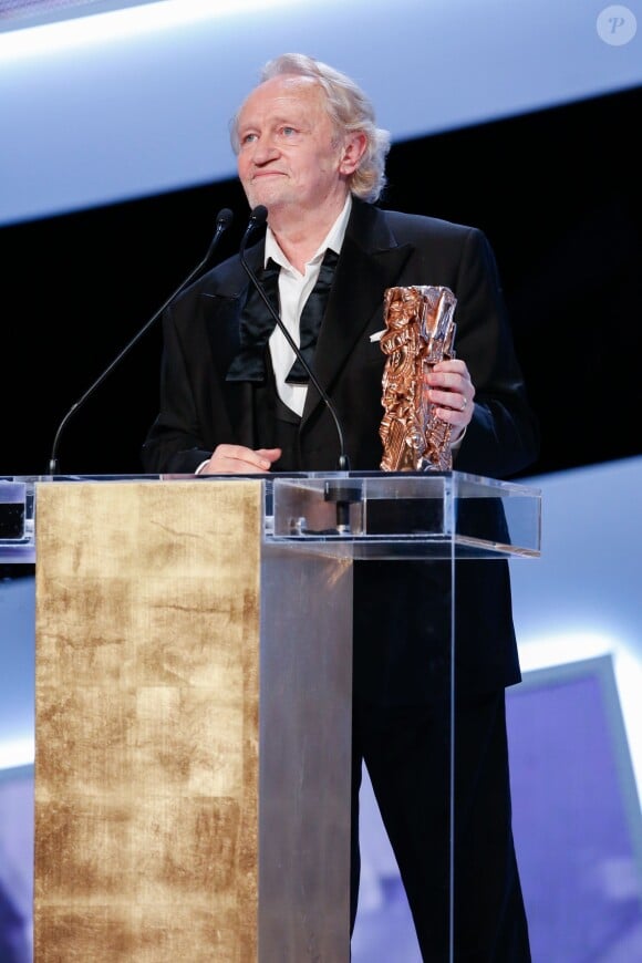 Niels Arestrup, César du meilleur acteur dans un second rôle pour le rôle de Claude Maupas dans le film "Quai d'Orsay" le 28 février 2014