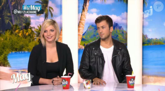 Nadège Lacroix dans Le Mag' d'NRJ 12, jeudi 24 avril 2014.