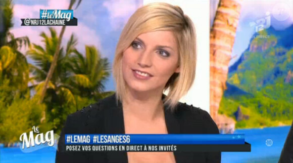 Nadège Lacroix dans Le Mag' d'NRJ 12, jeudi 24 avril 2014.