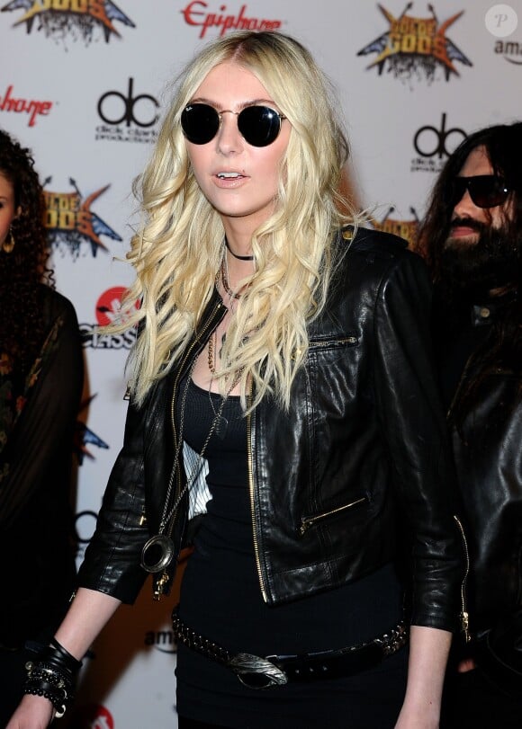 Taylor Momsen lors des 6ème "Golden God Awards" au Nokia Live Theatre à Los Angeles. Le 23 avril 2014.