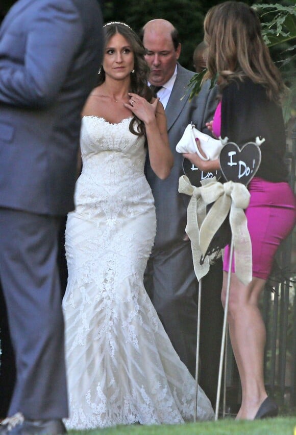 Brian Baumgartner et Celeste Ackelson se sont mariés à Los Angeles, le 26 avril 2014. 
