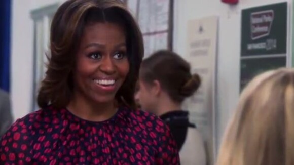 Michelle Obama : Amusée par Amy Poehler et touchée par une gamine audacieuse