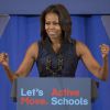 Michelle Obama évoque le programme Let's Move! à Washington, le 6 septembre 2013.