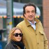Olivier Sarkozy et sa fiancée Mary Kate Olsen à New York le 18 novembre 2012