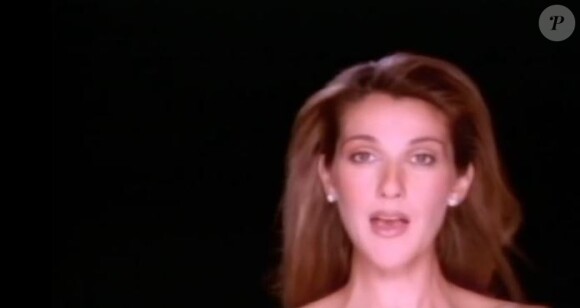 Céline Dion, dans le clip de My Heart Will Go On, tiré de Titanic.