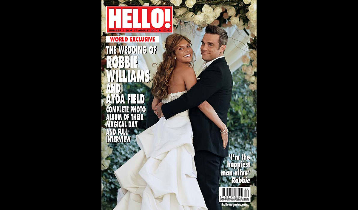 Ayda Field Wedding Hello Magazine