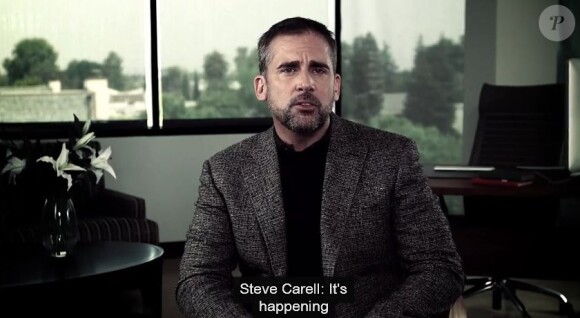 Steve Carell dénonce les agressions sexuelles contre les femmes dans une campagne vidéo de la Maison Blanche. Avril 2014.