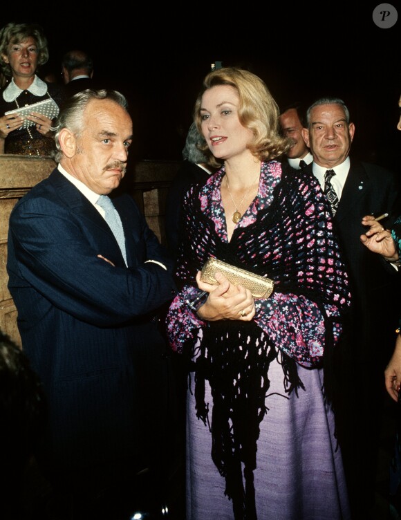 Le prince Rainier et la princesse Grace de Monaco à Munich, en 1972.