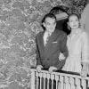 Le prince Rainier et la princesse Grace de Monaco à Philadelphie, le 6 janiver 1956.