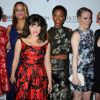 Yael Stone, Dascha Polanco, Selenis Leyva, Samira Wiley, Emma Myles et Taryn Manning (Orange is The New Black) - 25e cérémonie des GLAAD Media Awards au Waldorf Astoria à New York, le 3 mai 2014.