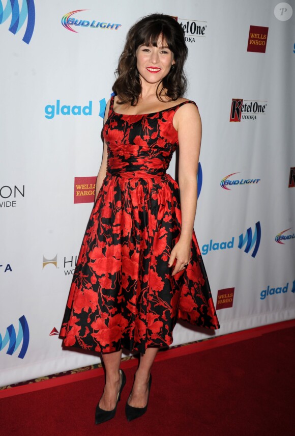 Yael Stone (Orange is the New Black) - 25e cérémonie des GLAAD Media Awards au Waldorf Astoria à New York, le 3 mai 2014.